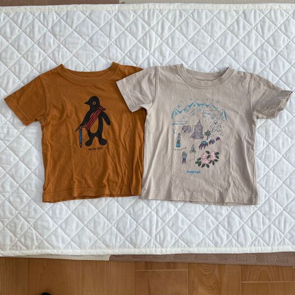 モンベル 半袖 Tシャツ 100 ペンギン ヒマラヤ