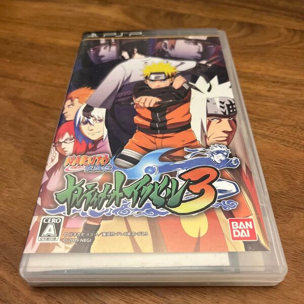 【PSP】 NARUTO -ナルト- 疾風伝 ナルティメットアクセル3