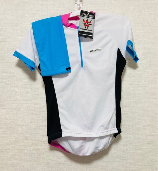 訳あり 新品未使用 ウィザードのサイクルTシャツMとアームカバーのセット