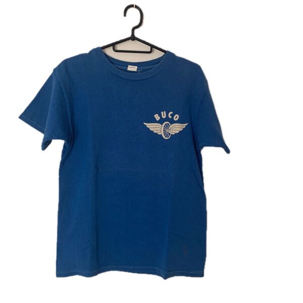 BUCO Tシャツ ブルー (M)