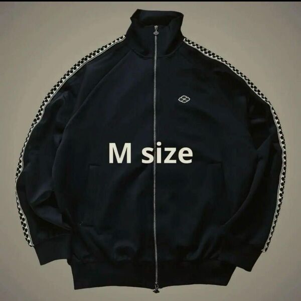 GAKKIN GX BLACK&WHITE TRACK JACKET Mサイズ トラックジャケット