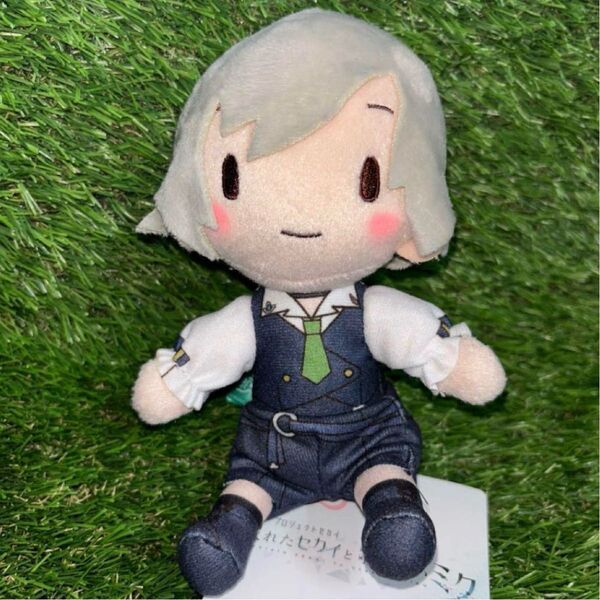 新品タグ付き 劇場版プロジェクトセカイ 壊れたセカイと歌えないミク ふわぷちミニぬいぐるみ "Leo/need"日野森志歩