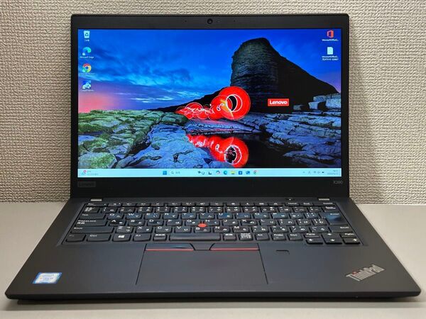 ジャンク ThinkPad X390 Corei7-8665U FHD 高速16G NVMe256G Office2021