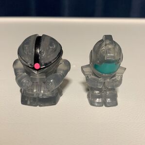 まちぼうけ 機動戦士ガンダムの場合 ブラッククリア ジム&アッガイ セブンイレブン限定