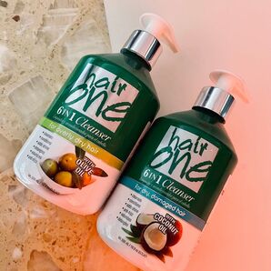 Hair One(ヘアワン)6 in 1クレンザー ココナッツ&オリーブヘットスパ オールインワン
