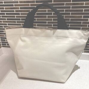 エルベシャプリエ Herve Chapelier オフホワイトトートバッグ 舟型トートバッグ