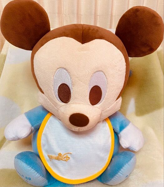 BIG巨大非売品未使用品美品ディズニーミッキーマウスぬいぐるみ可愛い癒し置物飾り物T-ARTS製遊び相手話し相手