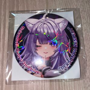 ホロライブ 猫又おかゆ 2nd Live.「ぺるそにゃ~りすぺくと」ライブグッズ 缶バッジ