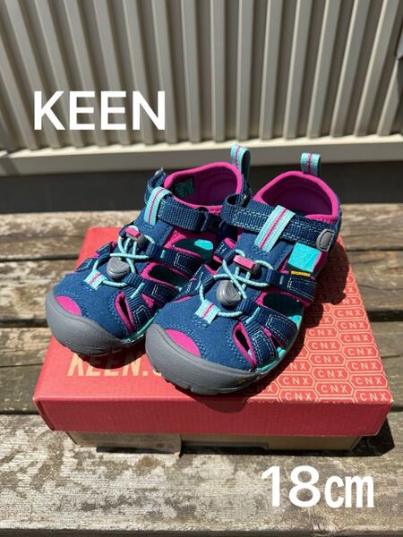 【新品】KEEN キーン SEACAMP II CNX リトルキッズ 18㎝