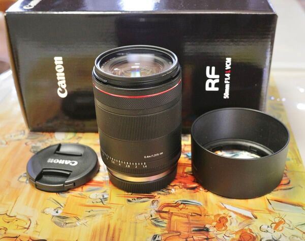 2026/2まで保証あり Canon RF50mm f/1.4L VCM 新品同様品