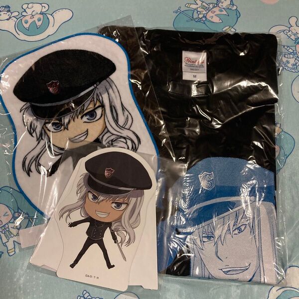 REBORN ひこくじ 第2弾 Tシャツ BIGPOPスタンド ダイカットタオル 3点セット スクアーロ