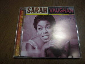 SARAH VAUGHAN/Ken Burns JAZZ 国内盤