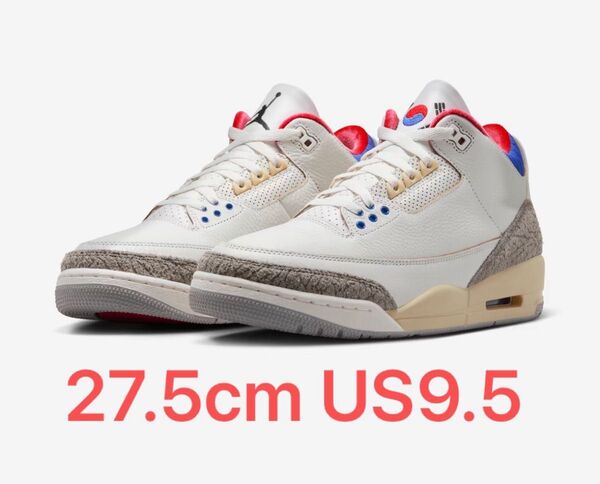 27.5 NIKE AIR JORDAN 3 OG SP Seoul 2.0 ナイキ エア ジョーダン レトロ ソウル 韓国