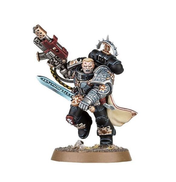 Warhammer ウォーハンマー deathwatch captain Artemis スペースマリーン 未組立 取説添付