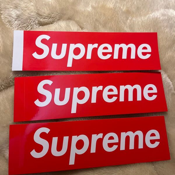 supreme ボックスロゴステッカー boxlogo 3枚