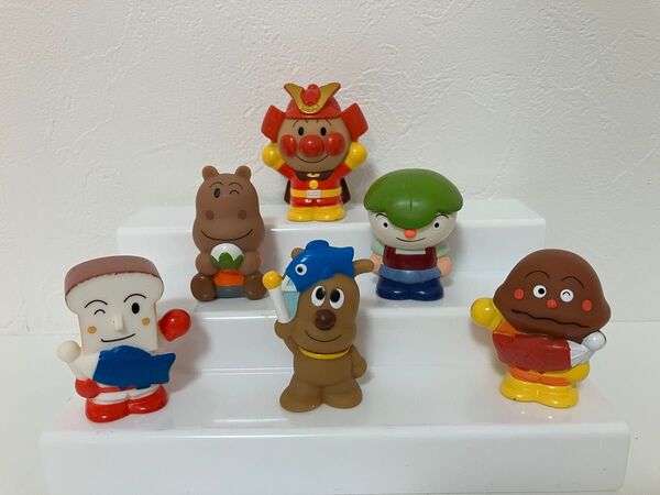 アンパンマンソフビフィギュア指人形セット