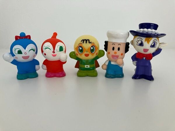 アンパンマンソフビフィギュア指人形セット