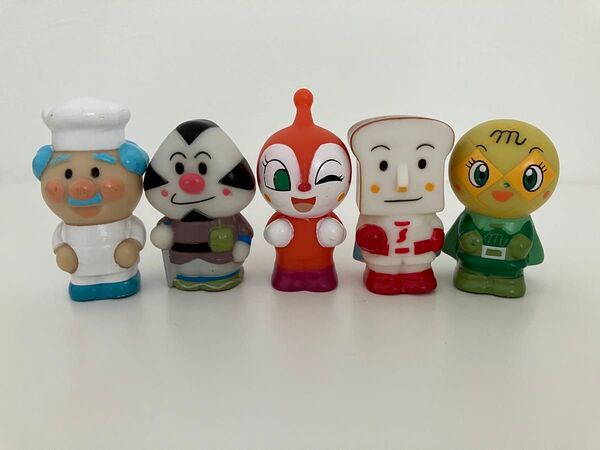 アンパンマンソフビフィギュア指人形セット