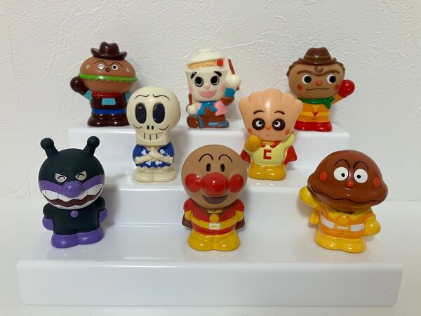 アンパンマンソフビフィギュア指人形セット