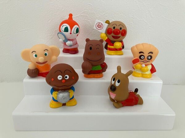 アンパンマンソフビフィギュア指人形セット
