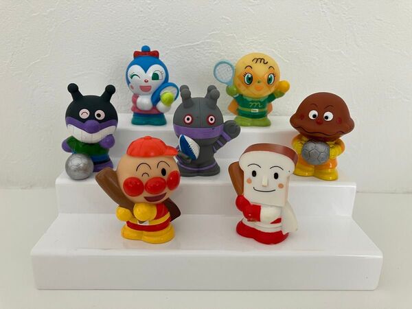 アンパンマンソフビフィギュア指人形セット