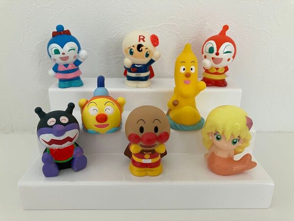アンパンマンソフビフィギュア指人形セット