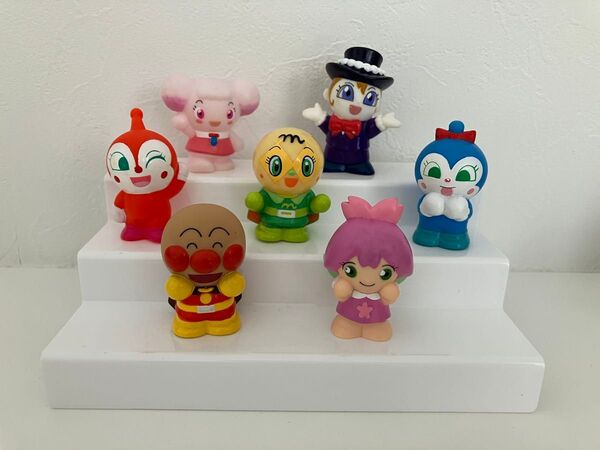 アンパンマンソフビフィギュア指人形セット