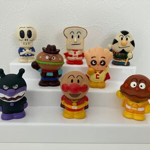アンパンマンソフビフィギュア指人形セット