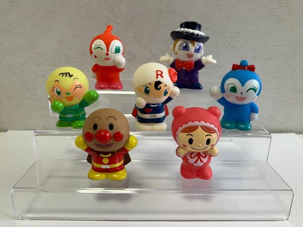 アンパンマンソフビフィギュア指人形セット