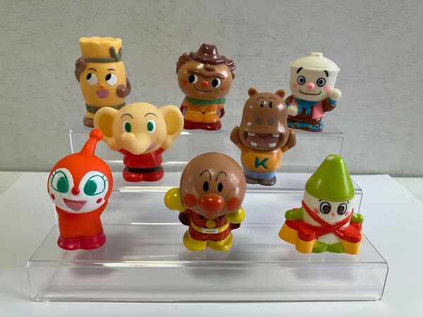 アンパンマンソフビフィギュア指人形セット