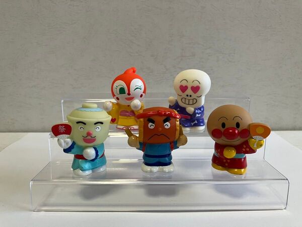 アンパンマンソフビフィギュア指人形セット