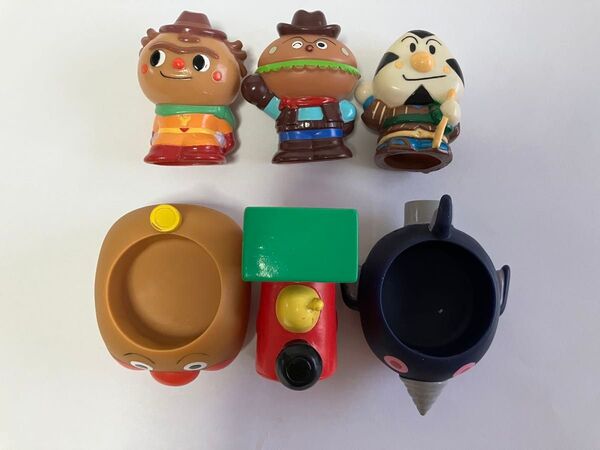 アンパンマンソフビフィギュア指人形セット