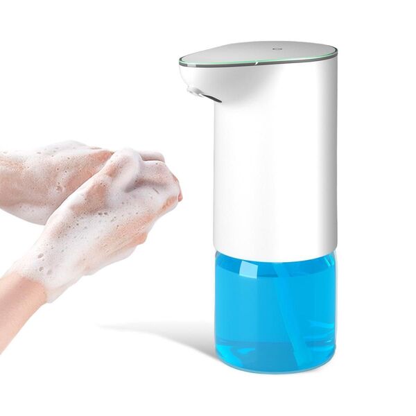 ソープディスペンサー ハンドソープ 自動 泡 IPX4防水 500ml 大容量 type-c充電 オートディスペンサー