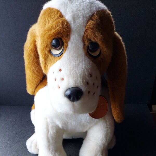 ビーグル犬 ぬいぐるみ 白