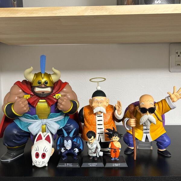 ドラゴンボール 1番くじ 牛魔王 亀仙人 孫悟飯じぃちゃん 3体セット フィギュア