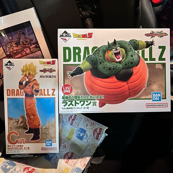ドラゴンボール 1番くじ オムニバスクロス C賞 孫悟空 ラストワン賞 セル 2体セット