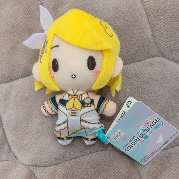 プロセカ ふわぷちミニぬいぐるみ 鏡音リン