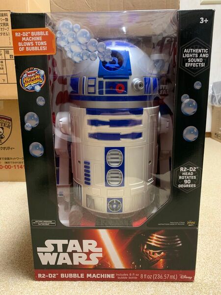 STAR WARS R2-D2 BUBBLE MACHINE 新品未開封