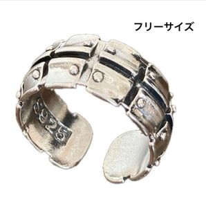 シルバー リング ヴィンテージ 指輪 メンズ レディース フリーサイズ s925 燻し アクセサリー