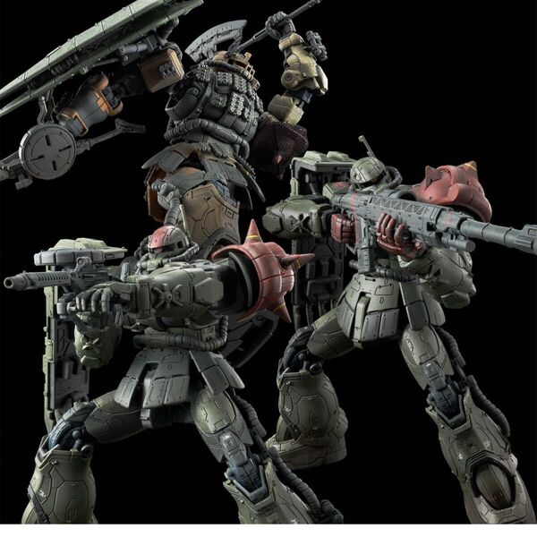 HG ザクIIF型 チャブス機 ケイル機 ソラリ機再現パーツセット
