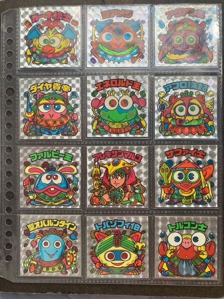 ビックリマン 24弾 P2ヘッド 四角プリズムコンプ