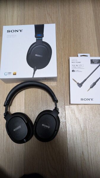 SONY ヘッドホン MDR-MV1 + MUC-S12NB1 バランスケーブル
