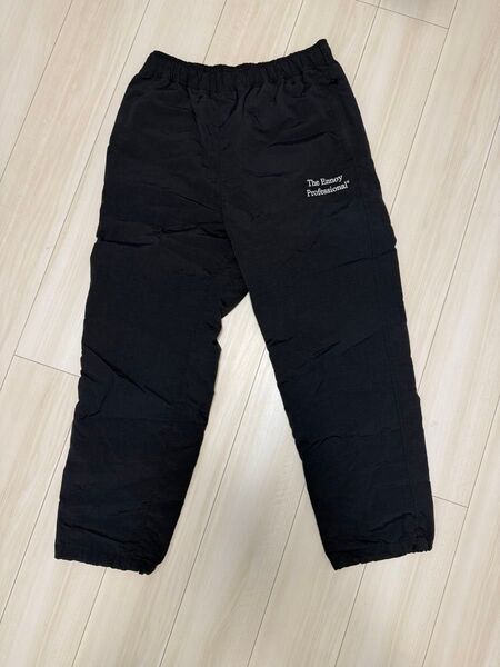 ENNOY NYLON PADDED PANTS 中綿 シャカシャカ M 黒
