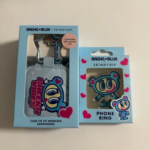 ナルミヤ エンジェルブルー ナカムラクン スキニーディップ AirPodsケース スマホリング
