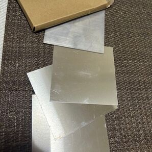 ステンレス鋼板 10cm×10cmブラシ仕上げ