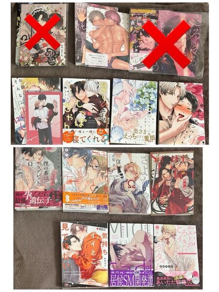 即購入× 漫画 まとめ売り バラ売り〇 BL漫画 NL漫画 特典 冊子 帯付き