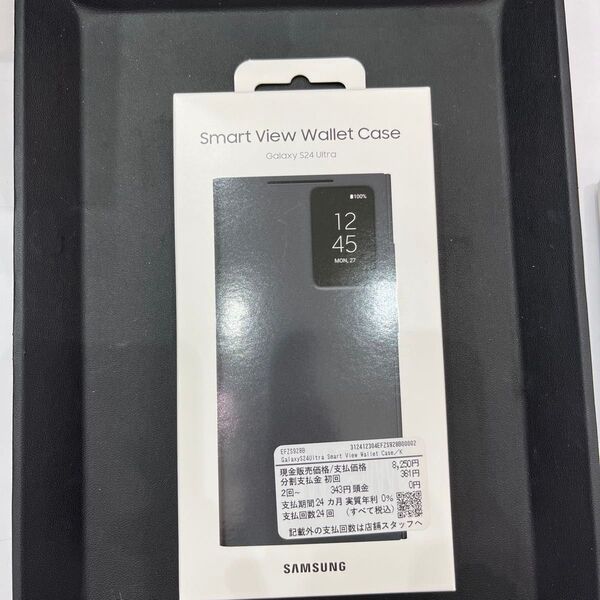 未使用 Galaxy S24 Ultra Smart View Wallet Case/K