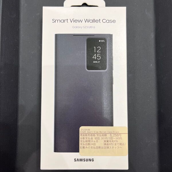 未使用 純正品 Galaxy S23Ultra ケース ブラック