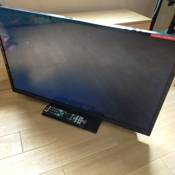 テレビ画面が映らないのに音だけ出る原因不明 液晶テレビ 32V型 ORION テレビ 液晶カラーテレビ リモコン付き(ジャンク品)
