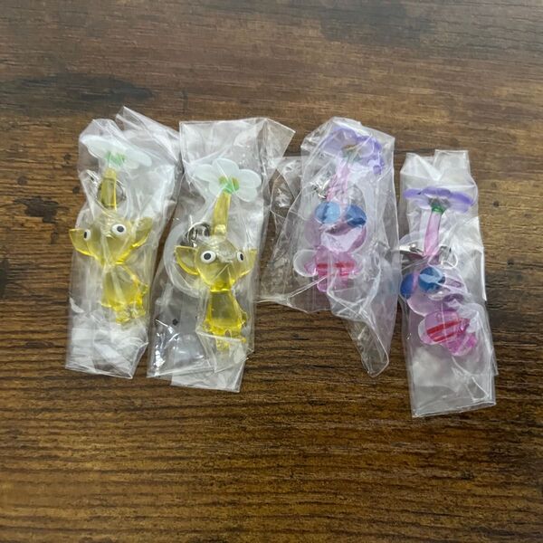 ピクミン めじるしアクセサリー 黄ピクミン 羽ピクミン バラ売り可 ガチャ